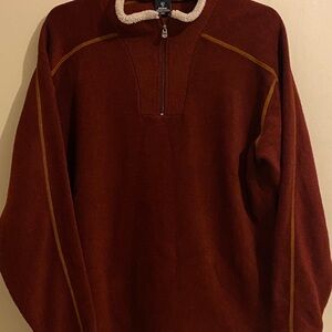 Kuhl Women’s Burgundy Jacket with Quarter-Zip Size XXL